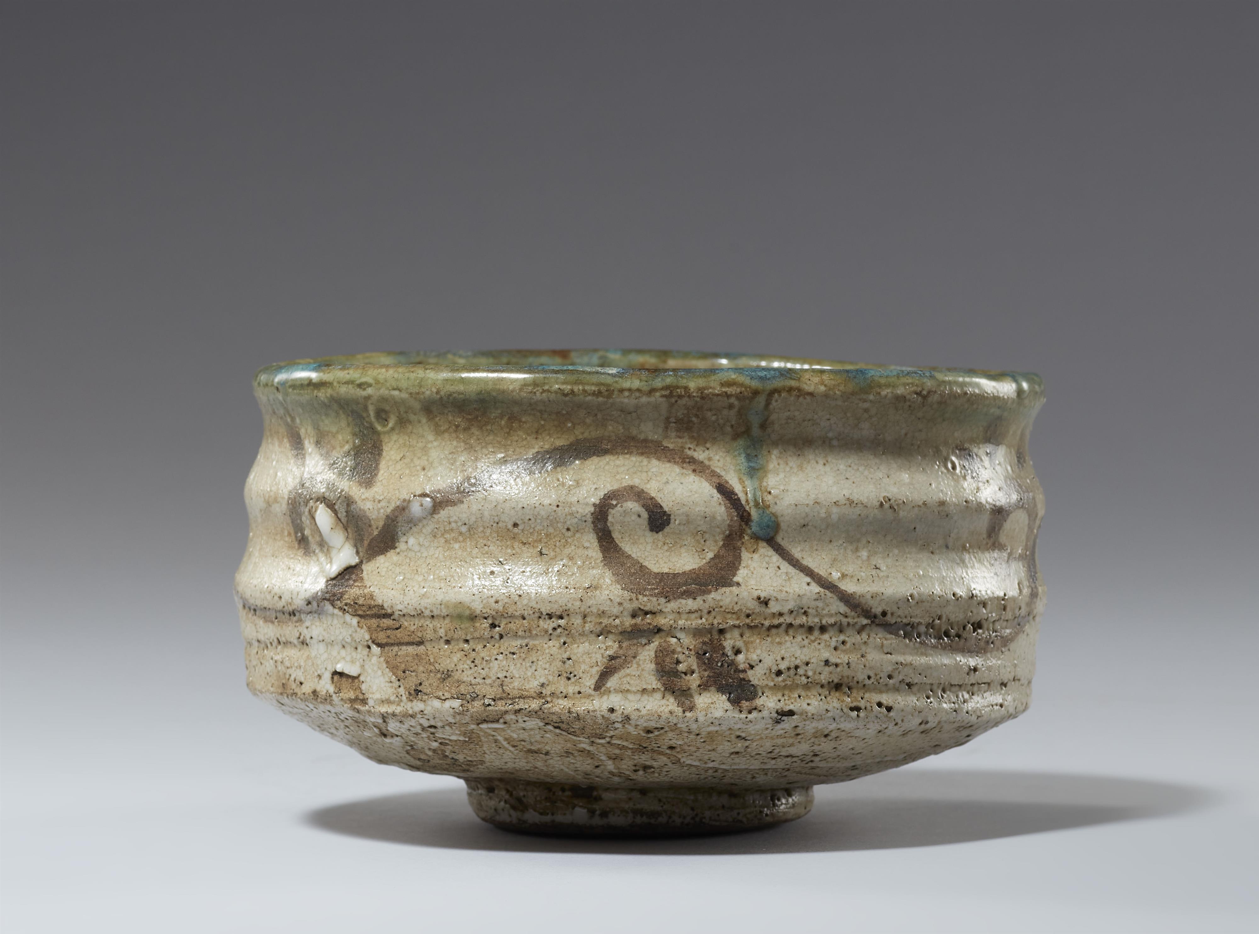 Chawan. Oribe-Art. Mino-Gebiet, Provinz Owari. Edo-Zeit - image-2