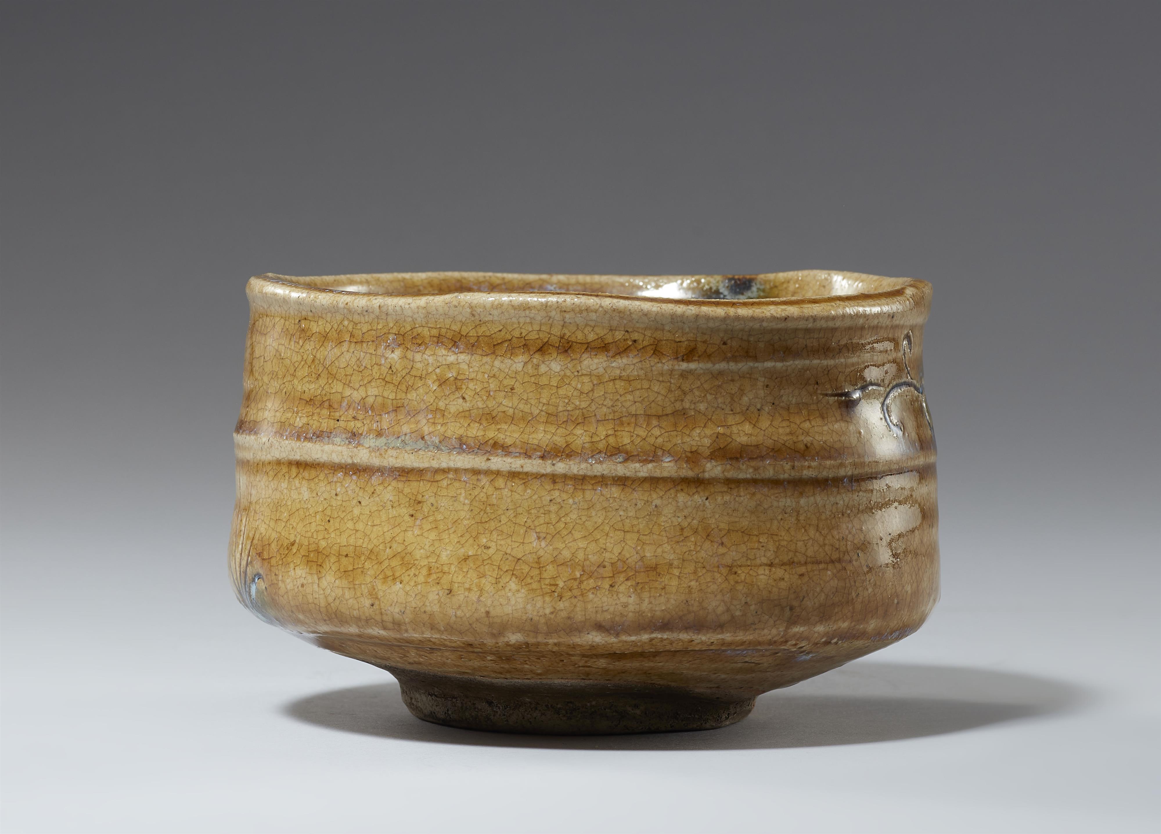 A Ki-Seto chawan. Owari province. Edo period, 17/18th century - image-5