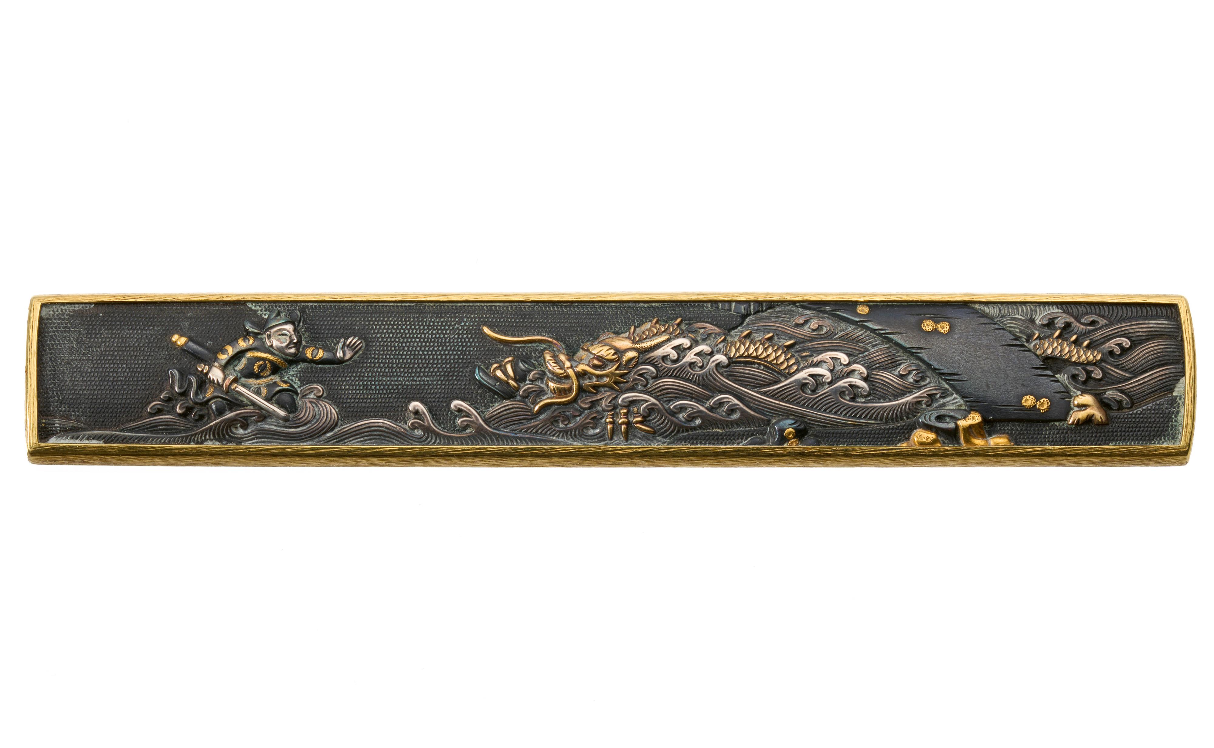 Kozuka. Shakudo. Goto-Arbeit. Edo-Zeit, 18. Jh. - image-1