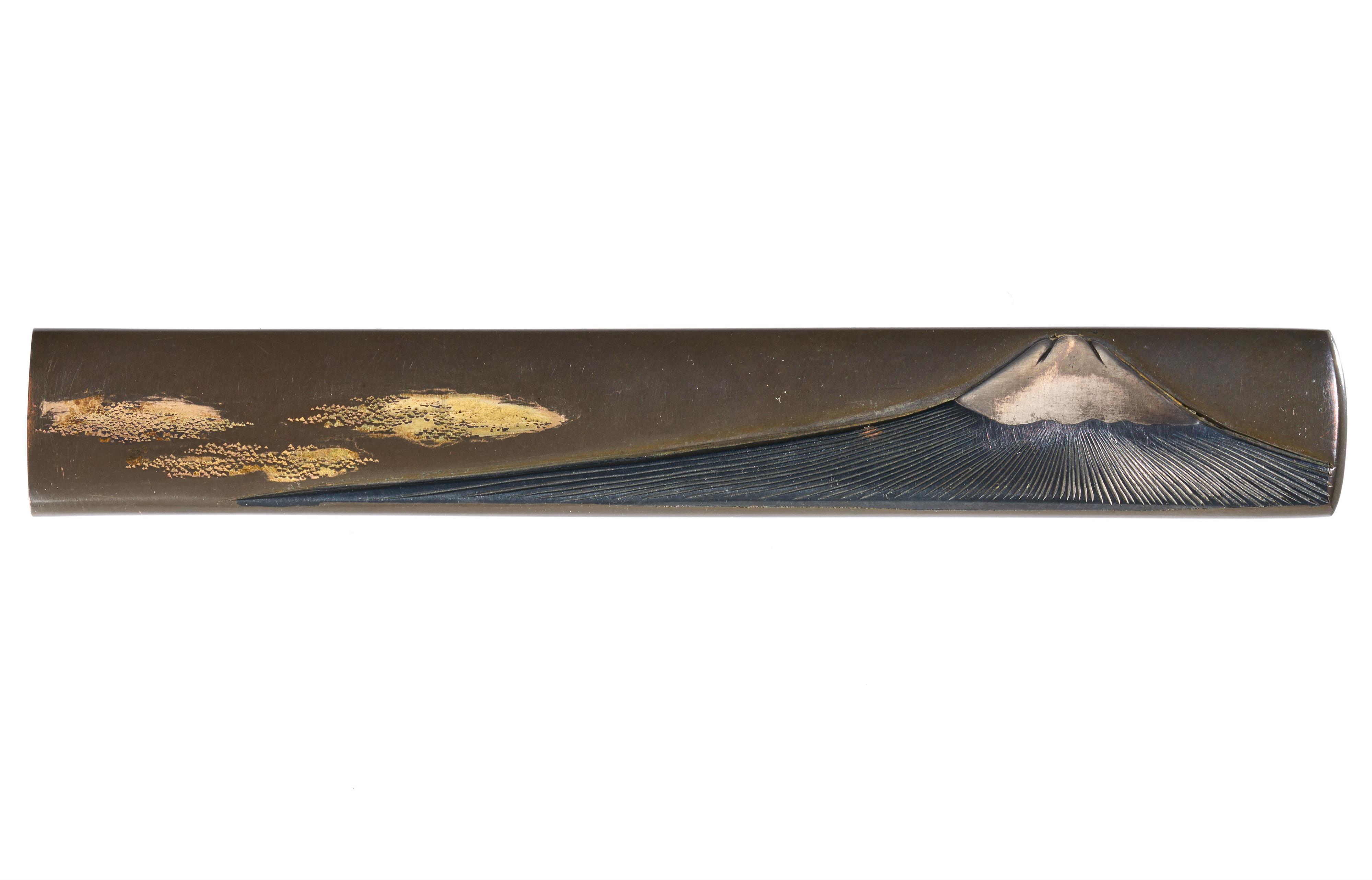 Kozuka. Shibuichi. Edo-Zeit, 19. Jh. - image-1