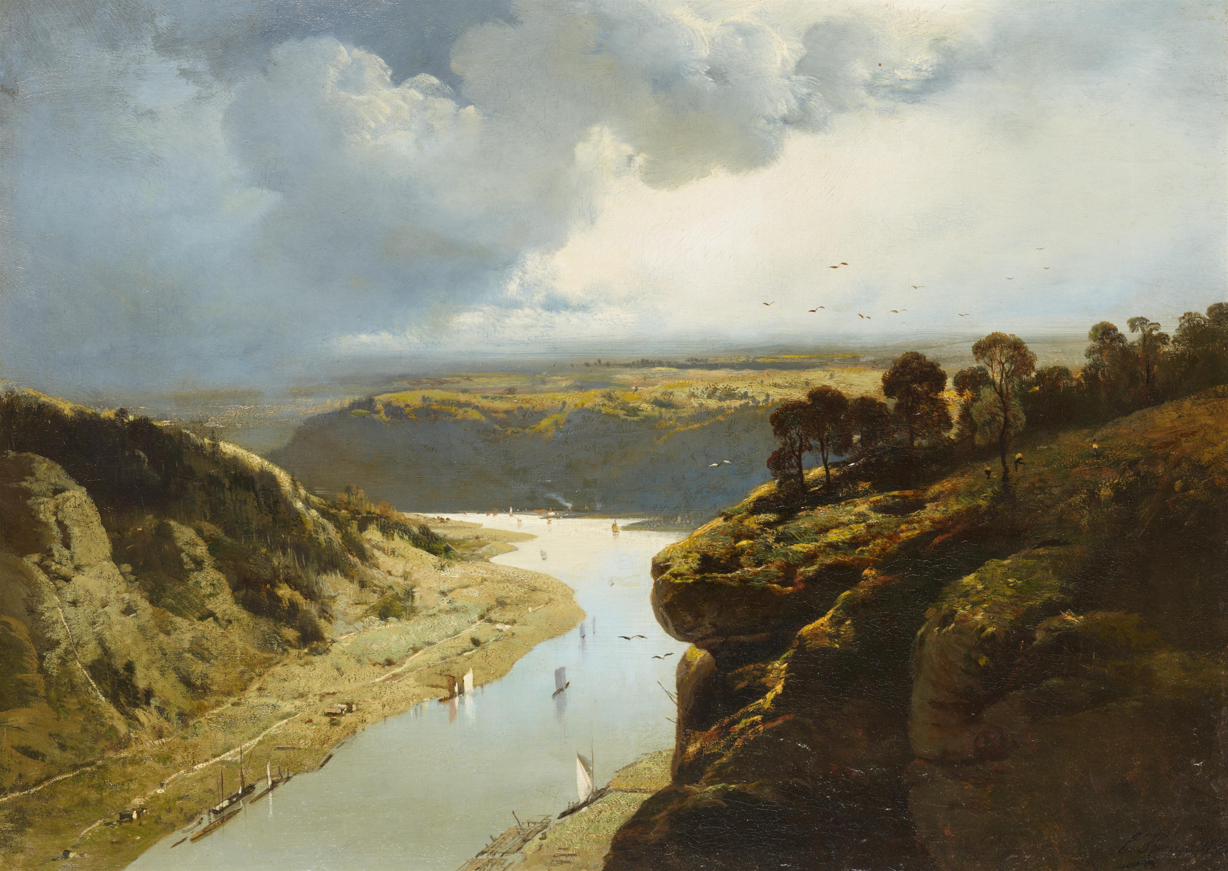 Charles Hoguet - View of the Rhone valley - image-1