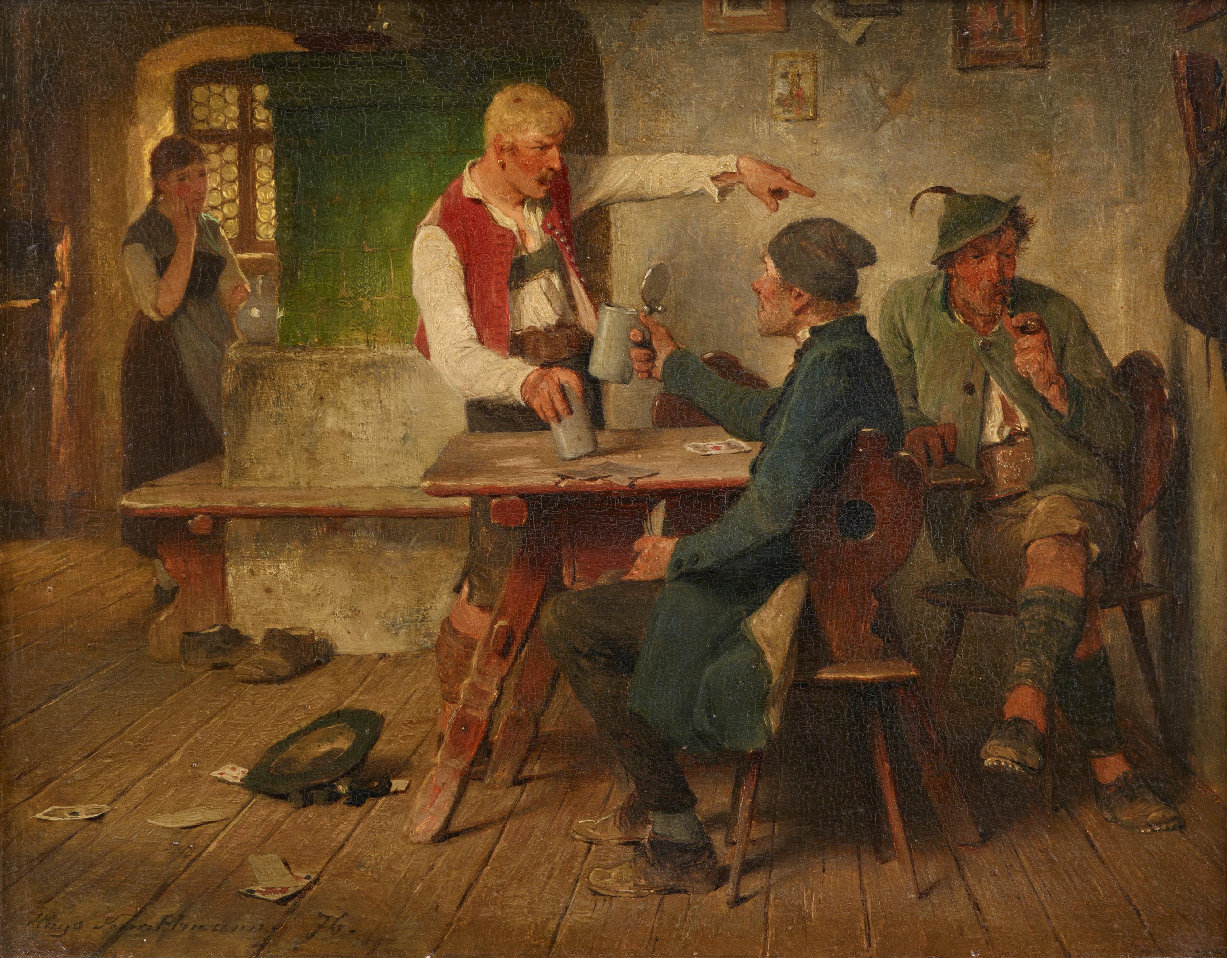 Hugo Kauffmann - Quarrel over a Card Game - image-1