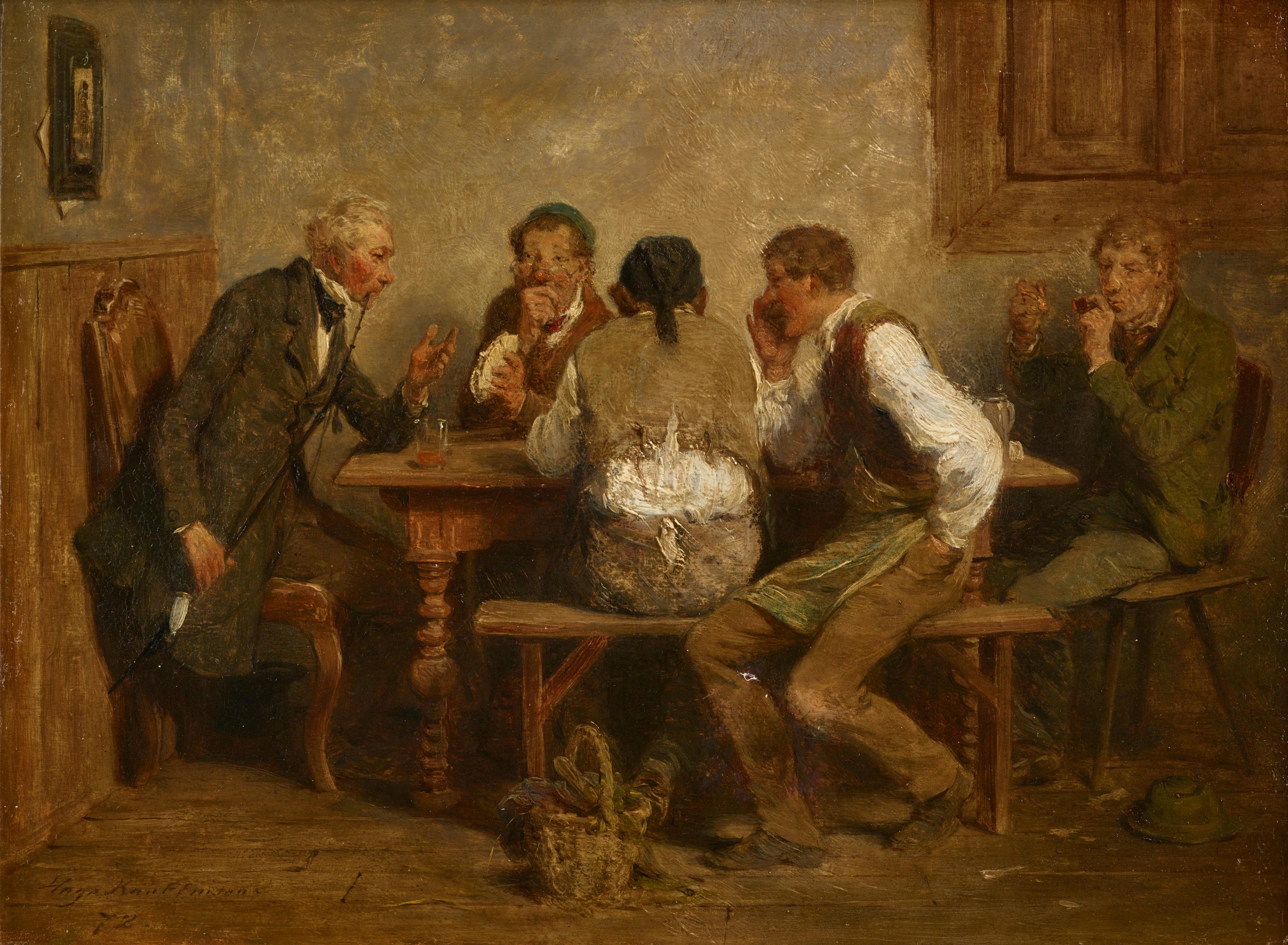 Hugo Kauffmann - Card Players - image-1