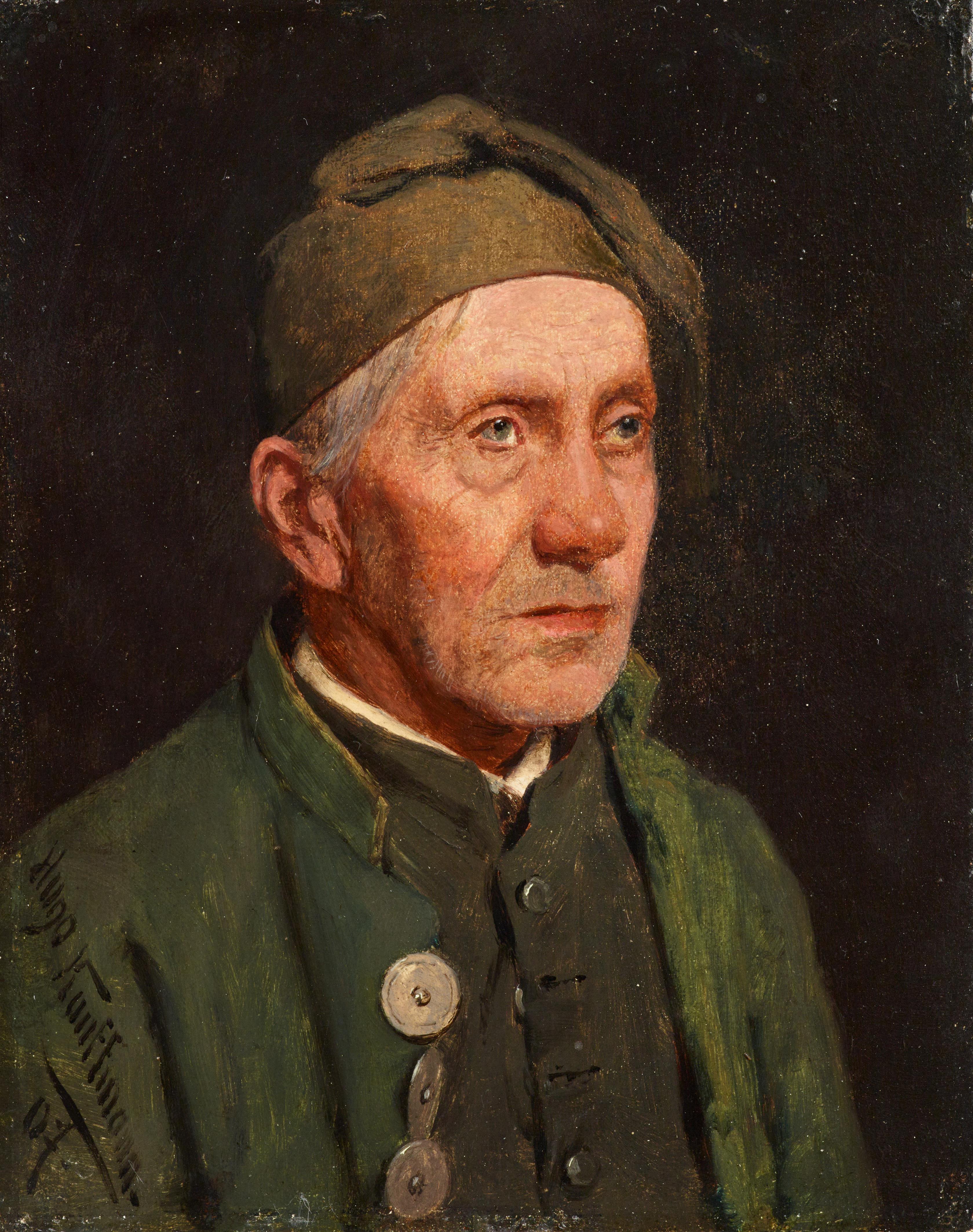 Hugo Kauffmann - Old Peasant - image-1