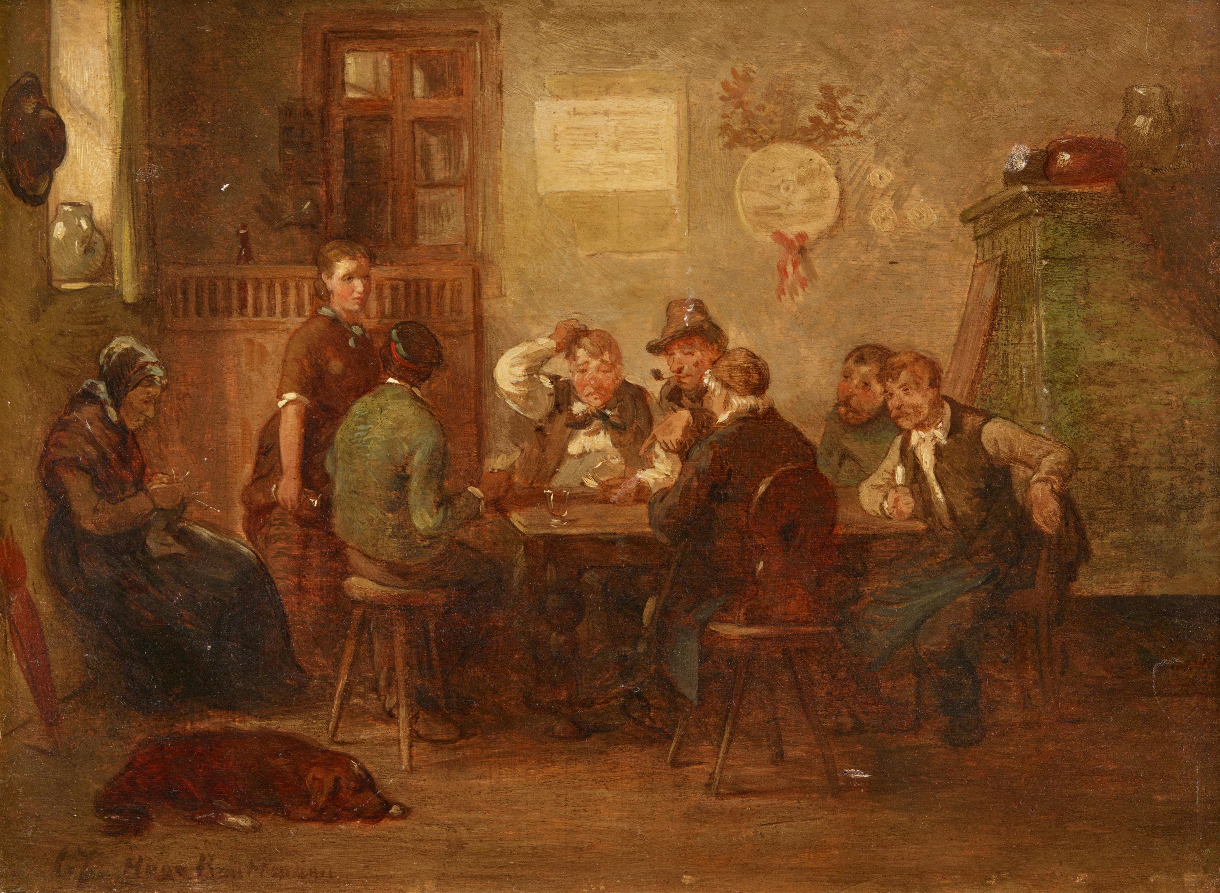 Hugo Kauffmann - Card Players - image-1