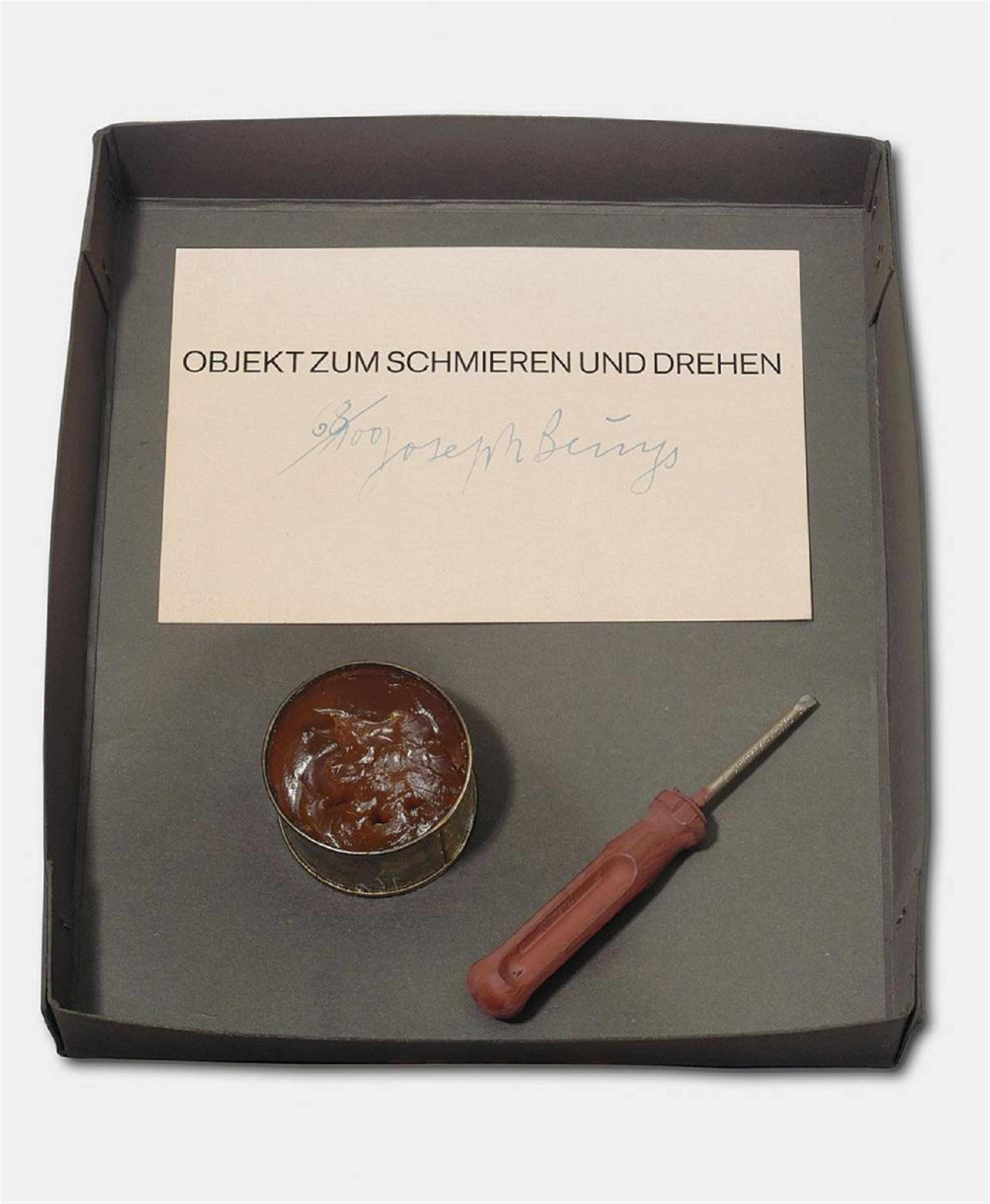 Joseph Beuys - Objekt zum Schmieren und Drehen - image-1