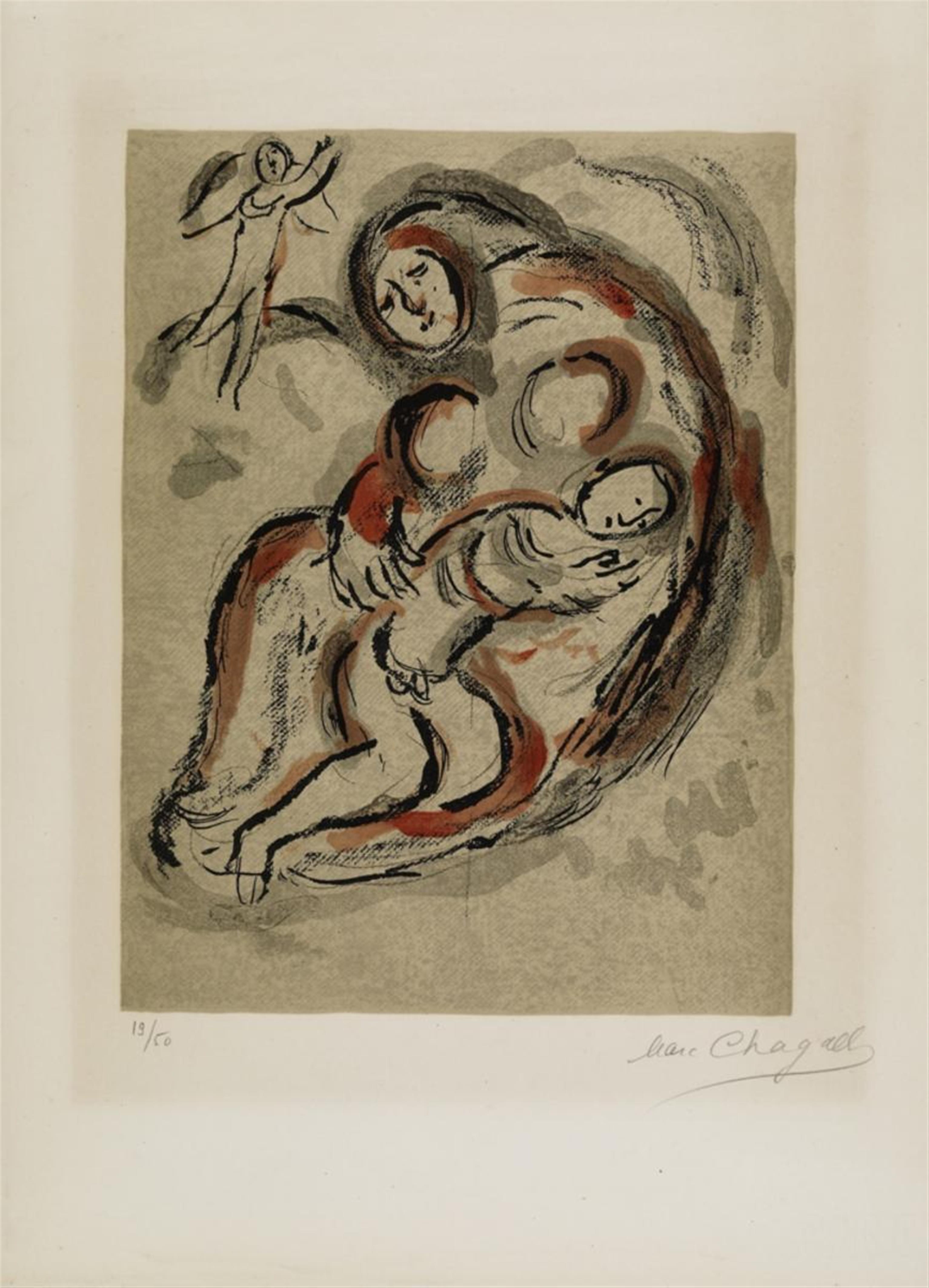 Marc Chagall - Hagar in der Wüste - image-1
