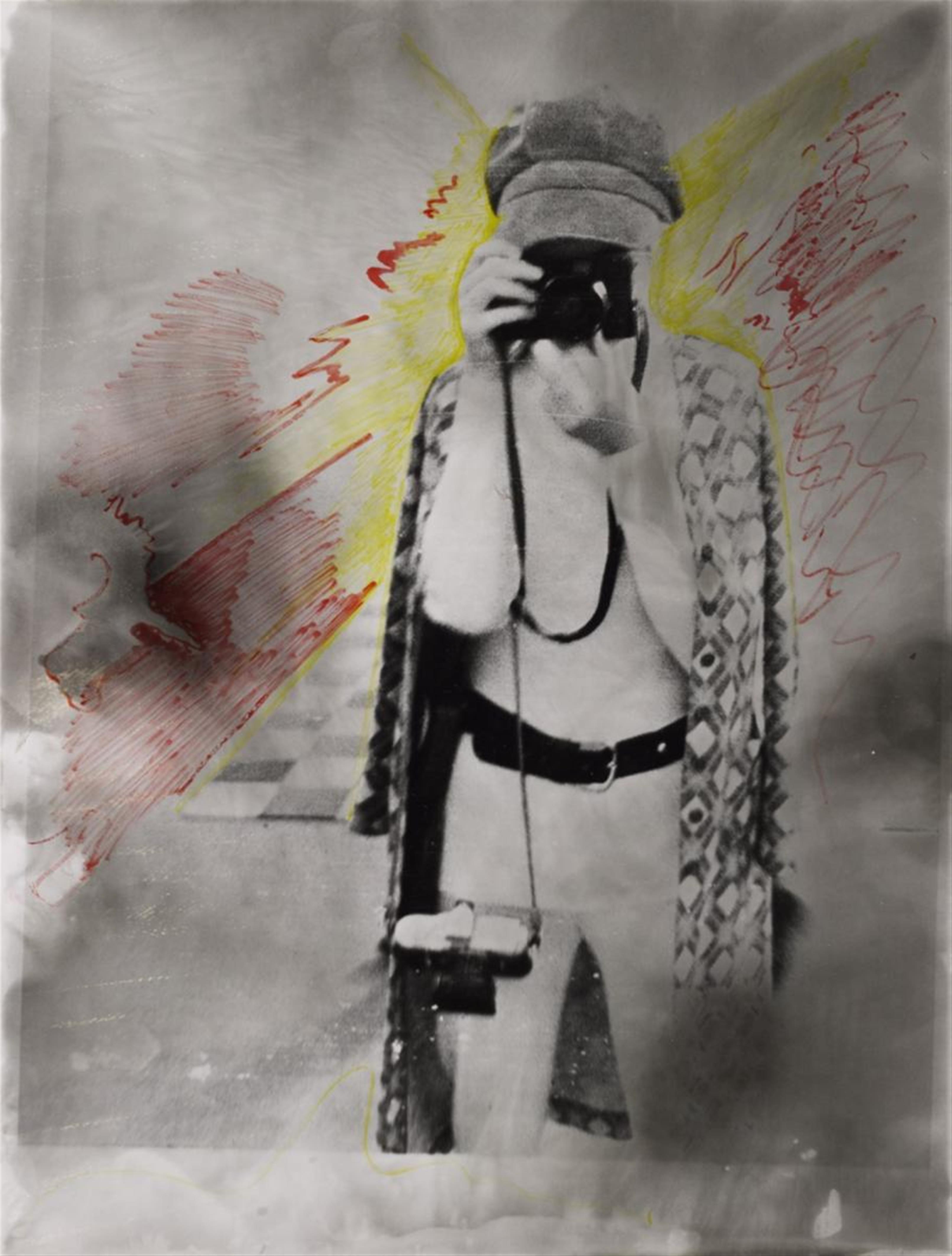 Sigmar Polke - Ohne Titel (Frau mit Photoapparat) - image-1