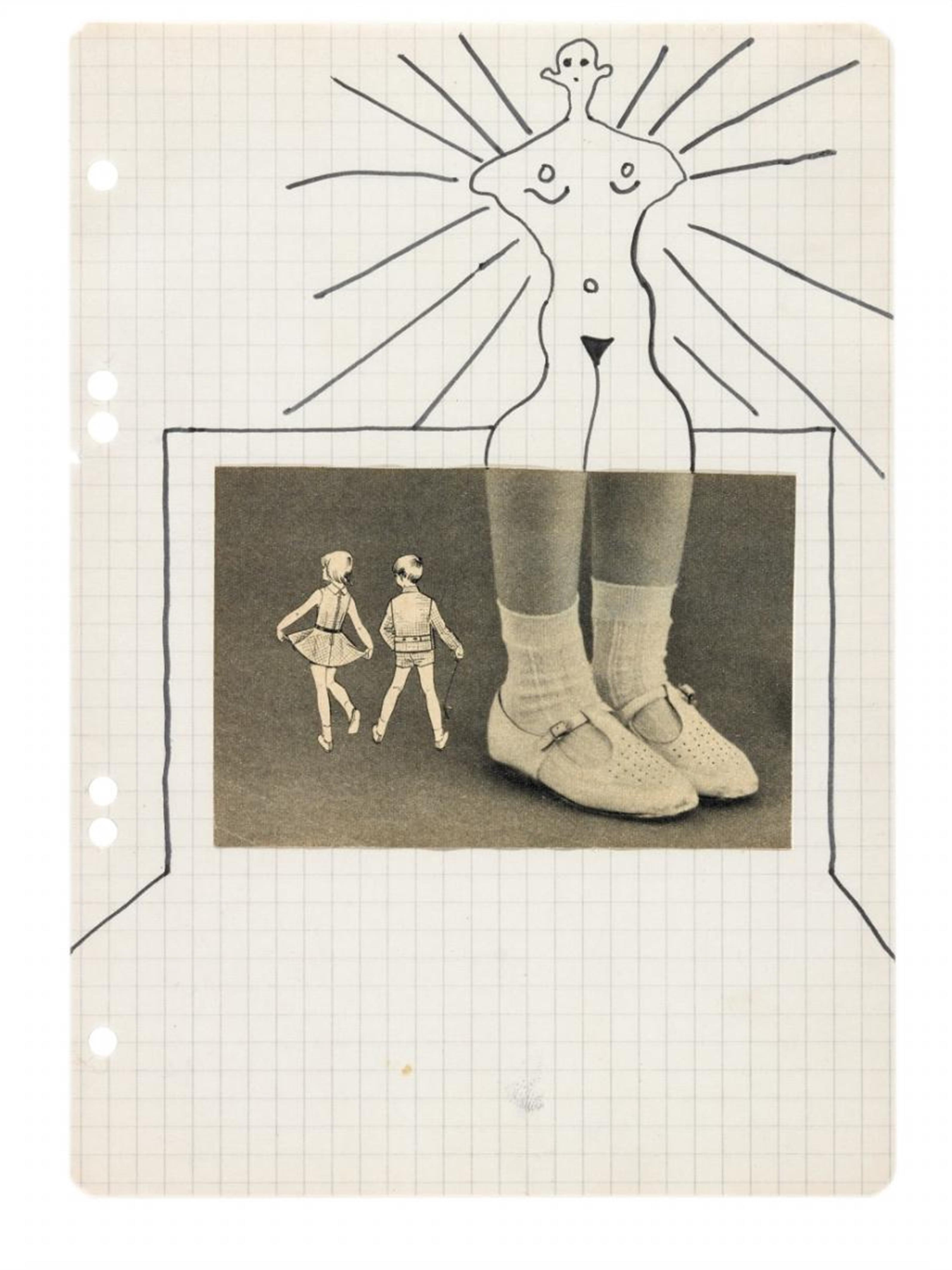 Sigmar Polke - Ohne Titel (Schuhe) - image-1