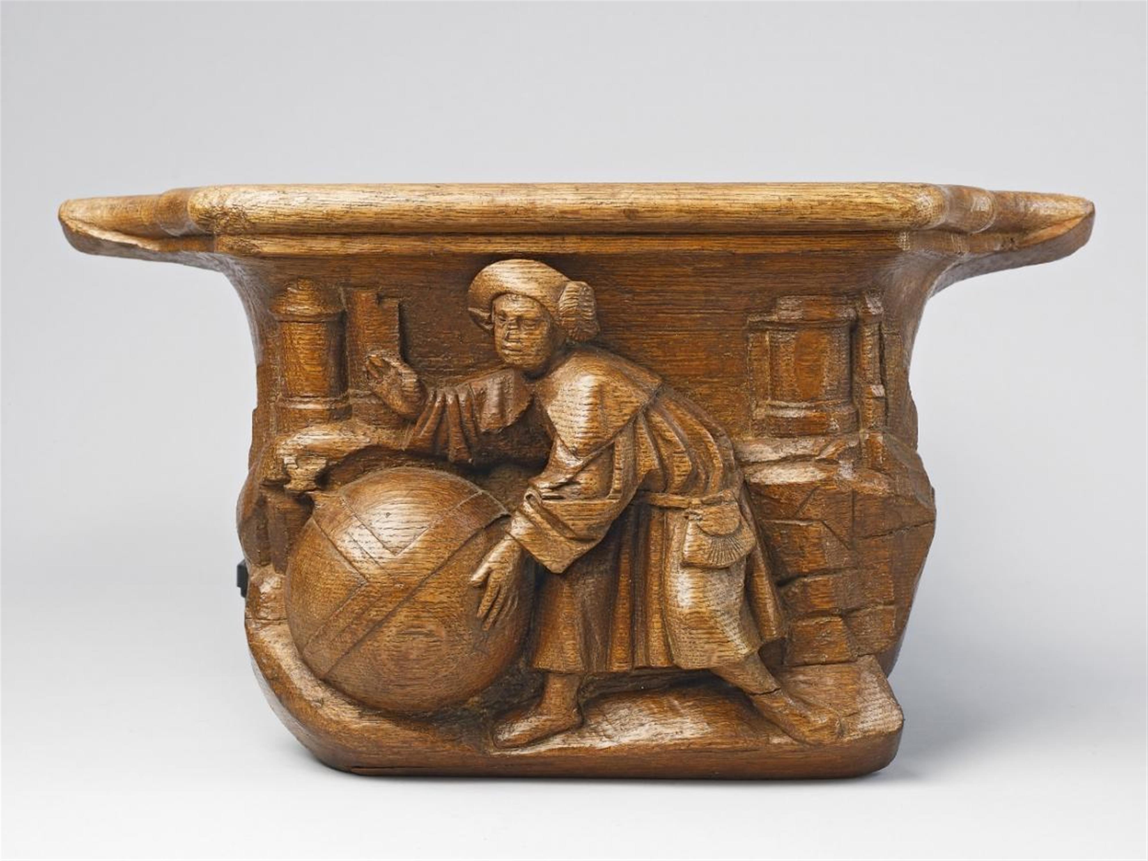 A carved oakwood MISERICORD - image-1