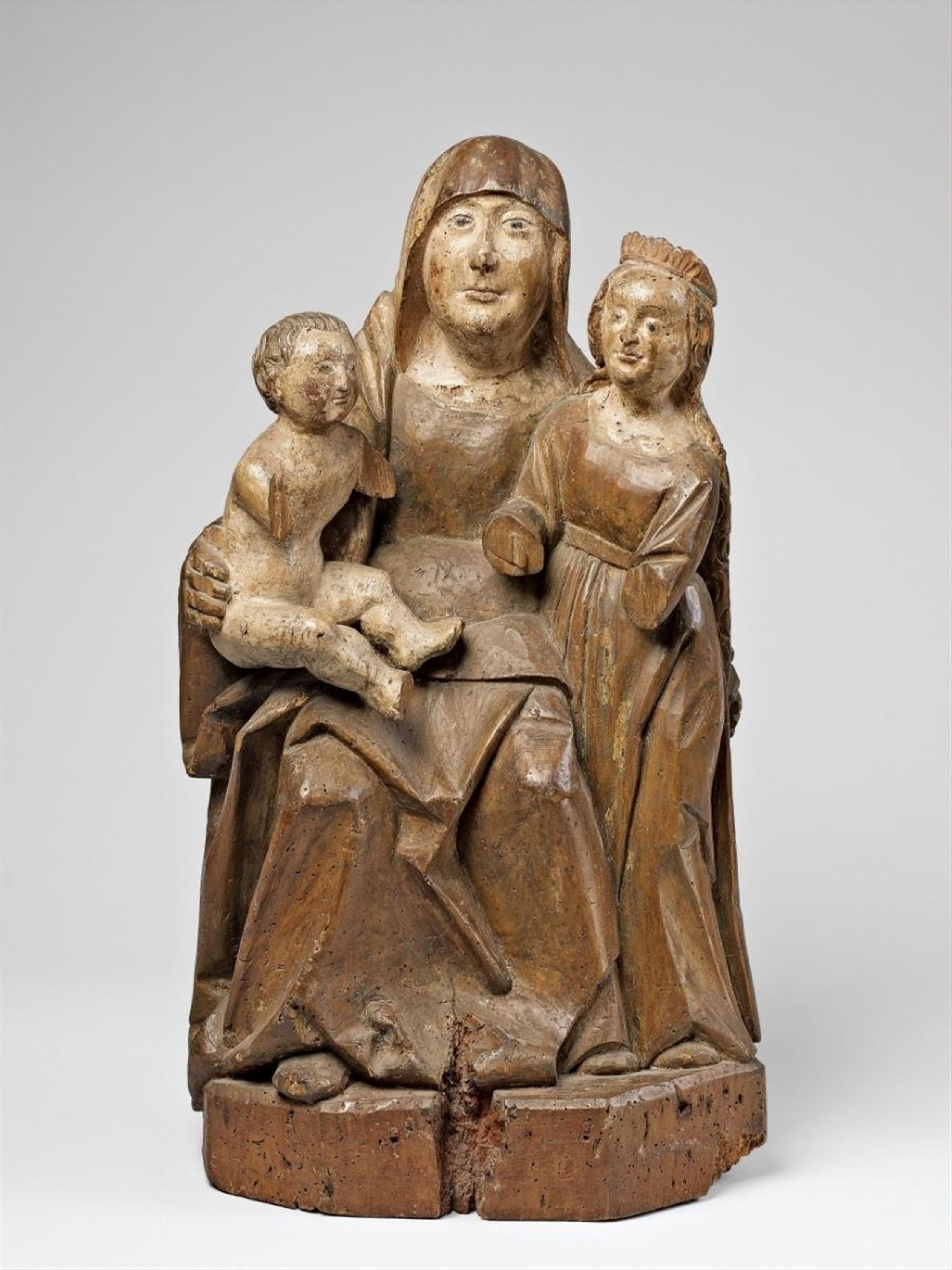 A HIGH-RELIEF WOOD GROUP OF ANNA SELBDRITT - image-1