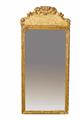 A George II carved giltwood mirror - image-2