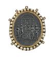 A neoclassical Prussian cast iron necklace. - image-2