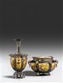 A silver and Shibayama vase. Late 19th century - image-2