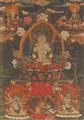 Thangka des Amitayus. Tibet. 18. Jh. - image-1