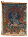 Thangka des Vajrabhairava Yamantaka in yab yum. Tibet. 18./19. Jh. - image-1