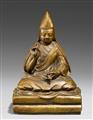 A bronze figure of the third Dalai Lama. Tibet. Circa 18th century - image-2