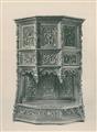 An opulently carved Renaissance style oak "grand dressoir" cabinet. - image-5