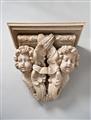 A baroque painted softwood bracket. - image-2