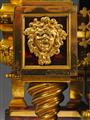 An important Boulle pendulum clock and barometer. - image-5