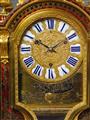 An important Boulle pendulum clock and barometer. - image-7