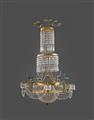 A rare Empire gilt bronze chandelier. - image-2