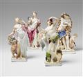 Four Meissen porcelain figures "The Four Seasons". - image-1