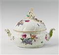 A Meissen porcelain "Neu-Ozier" tureen and cover. - image-1