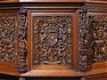 An opulently carved Renaissance style oak "grand dressoir" cabinet. - image-4