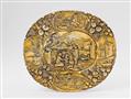 An Augsburg silver gilt sideboard dish - image-2