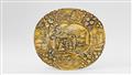 An Augsburg silver gilt sideboard dish - image-3