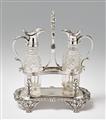 A George IV London silver cruet stand. Marks of Joseph Angell, 1824. - image-2