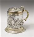 An important Moscow partially gilt silver tankard - image-1