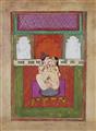 23 erotische Malereien. Wohl Rajasthan. 19./20 Jh. - image-5