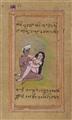 23 erotische Malereien. Wohl Rajasthan. 19./20 Jh. - image-7