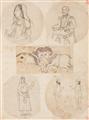 A group of Indian drawings. 19th century - image-4