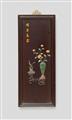 Four inlaid wood panels. 20th century - image-2