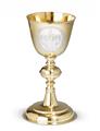 A silver gilt chalice from St. Bartholomew's church in Kronstadt - image-1