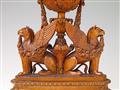 An Italian carved fruitwood neoclassical centrepiece - image-5