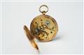 A Swiss 18k gold openface pocketwatch with cylinder escapement - image-3