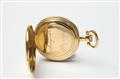 A small Breguet 18k gold ladies openface pocketwatch with manual winding - image-2