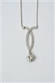 A platinum, 14k gold and diamond Belle Epoque pendant necklace - image-2