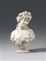 Pietro Calvi - A marble bust of Flora by Pietro Calvi - image-1