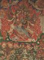 A Tibetan thangka of Hayagriva yab-yum. 18th/19th century - image-2