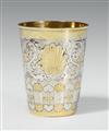 An Ohlau parcel gilt silver beaker. Marks of Gottfried Kittel, ca. 1700. - image-1