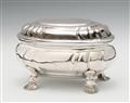 A presumably North German silver sugar box. Indistinctly marked, ca. 1760. - image-1