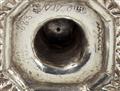 A Münster silver mustard pot. Marks of Bernardt Heinrich zum Hülse, early 18th C. - image-2