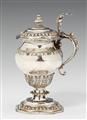 A Münster silver mustard pot. Marks of Bernardt Heinrich zum Hülse, early 18th C. - image-1