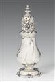 A Hannover Neustadt silver sugar caster. Marks of Frantz Peter Bunsen, ca. 1760. - image-1