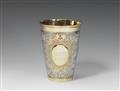 A Stralsund parcel gilt silver guild beaker - image-3